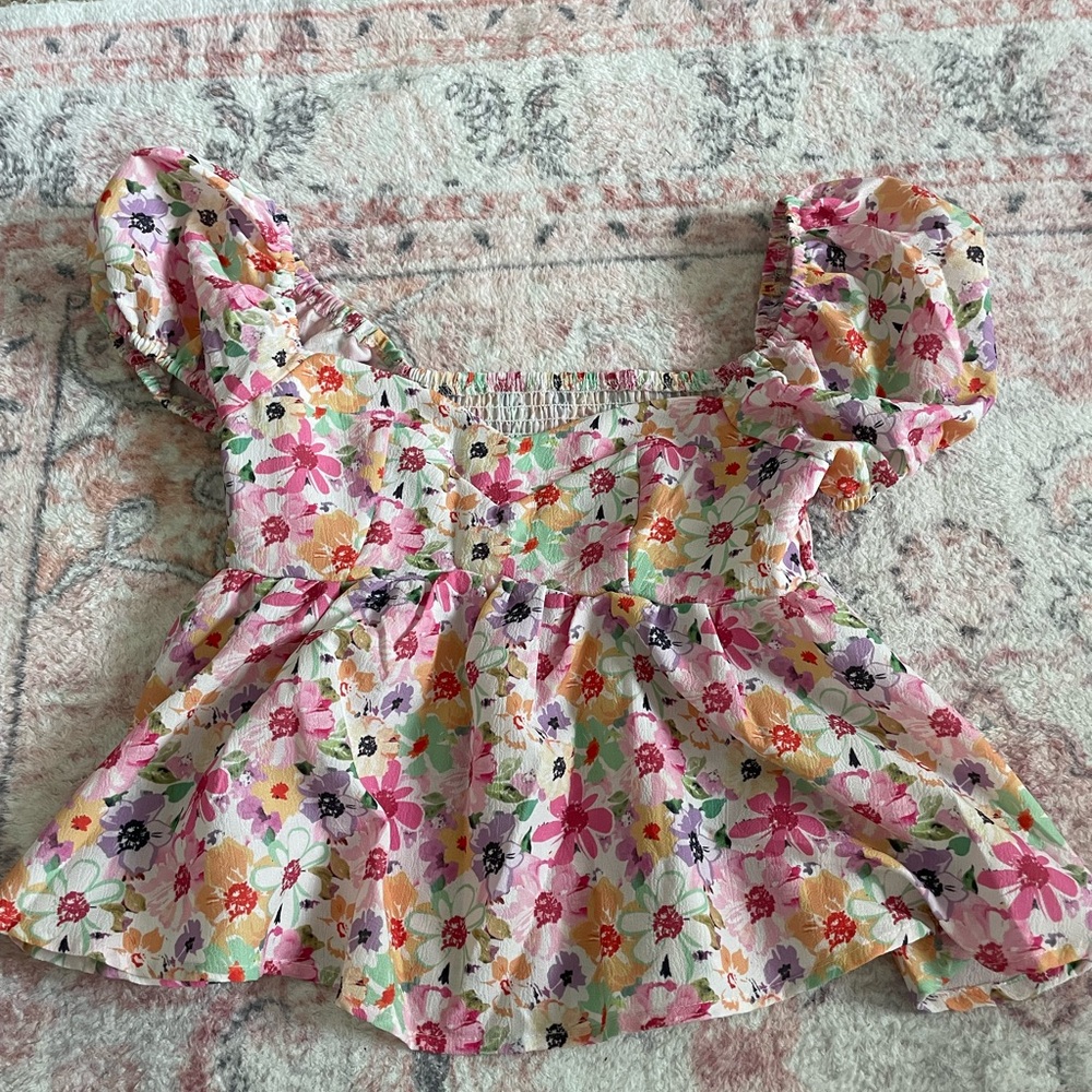 Floral Top - Multicolor